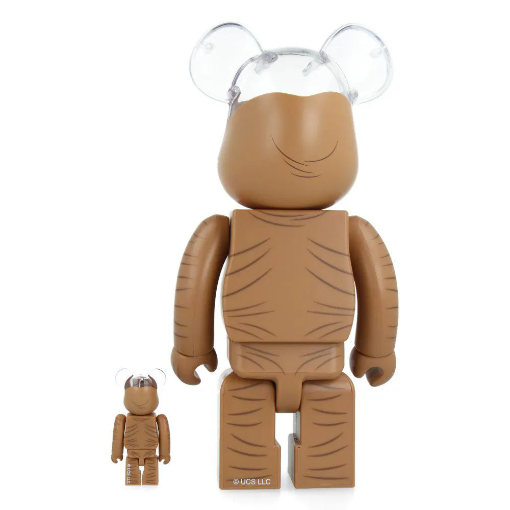 400% & 100% Bearbrick Set - E.T. – HypaHypa.eu