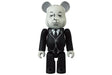 Alfred Hitchcock Horror BE@RBRICK Series 43 100 percent figure black suit minimalist design