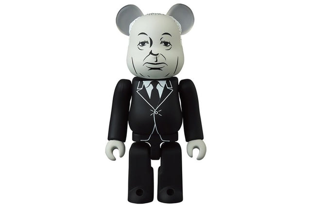 Alfred Hitchcock Horror BE@RBRICK Series 43 100 percent figure black suit minimalist design