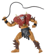 Beast Man action figure posed with raised whip ready for battle