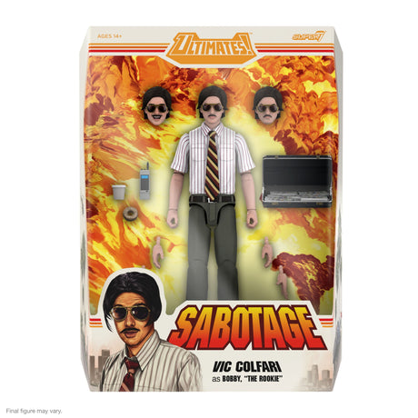 Beastie Boys Sabotage Bobby The Rookie Ultimates figure in retail packaging by Super7