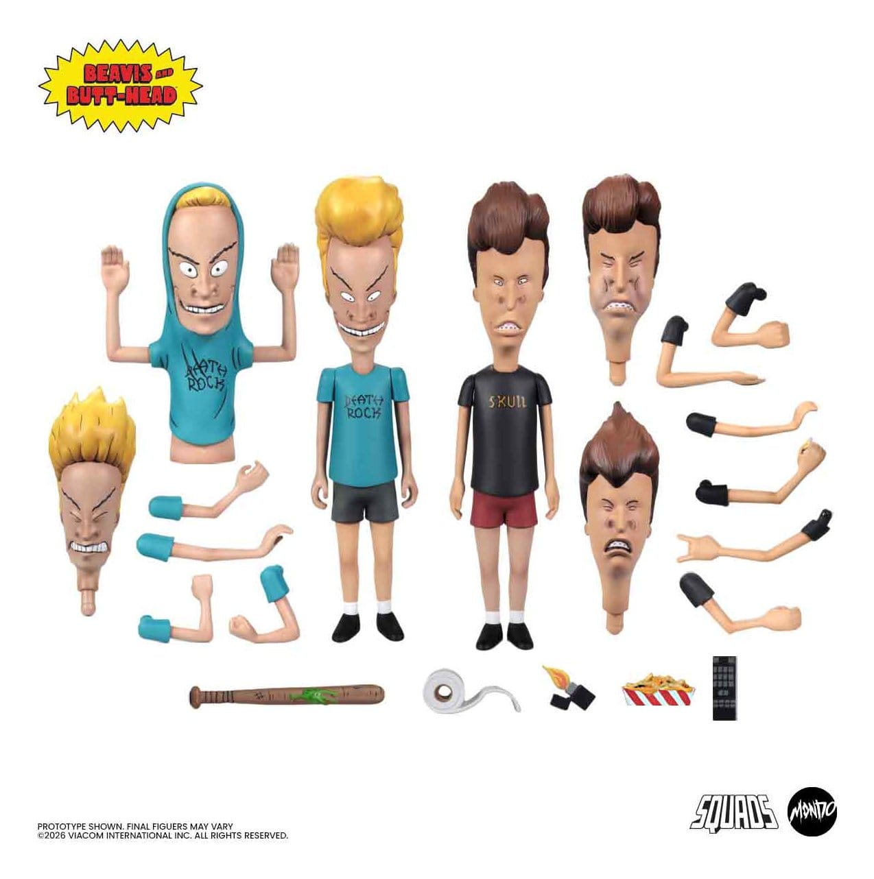 Beavis and Butt-Head アクションフィギュア 5体セット Beavis and Butt-Head Figure Set 30 cm Deluxe Action Figures