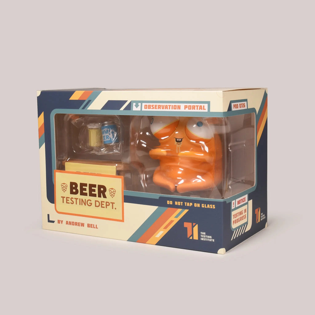 Beer Testing Dept. Vinyl Figure