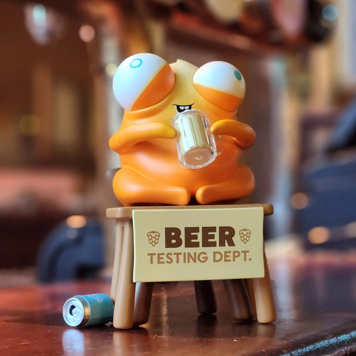 Beer Testing Dept. Vinyl Figure