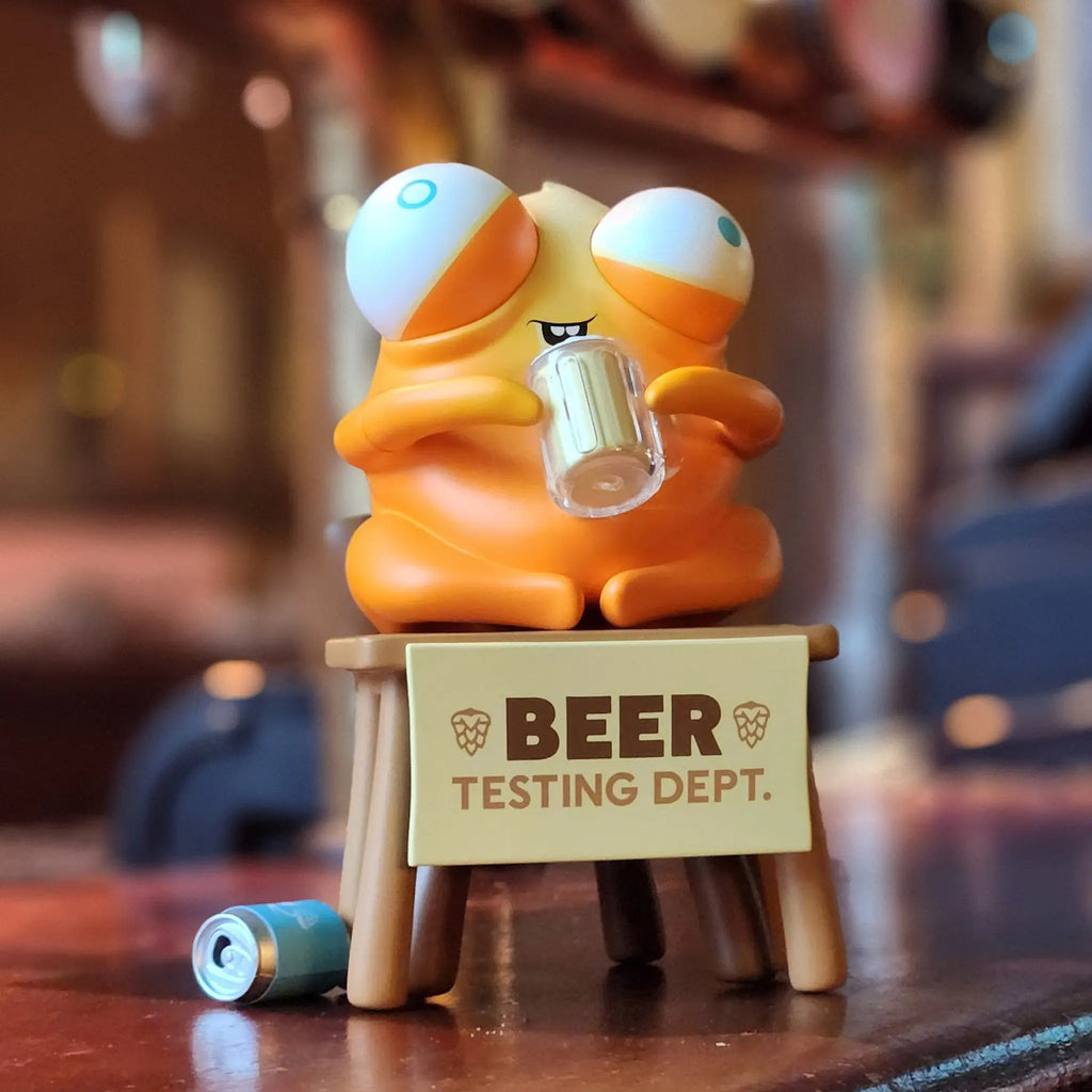 Beer Testing Dept. Vinyl Figure