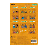 Back of Bert PJs Sesame Street ReAction Figure Wave 6 card