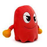 Blinky Ghost Pac-Man plush figure angled side view showing classic arcade design