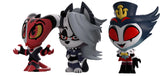 Helluva Boss Mini Tooz figures side view Blitzo Loona Stolas