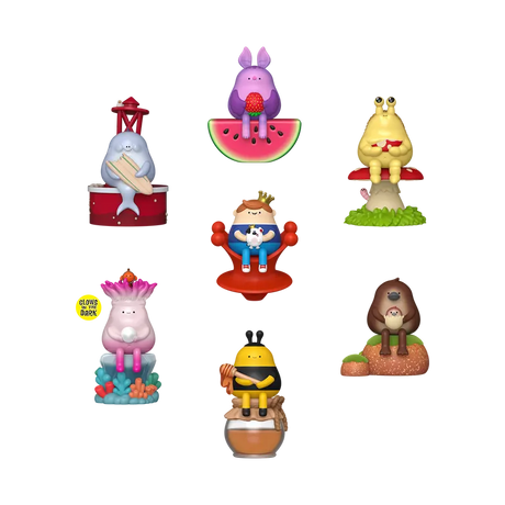 Blonks Animal Afternoon full set collectible figures overview