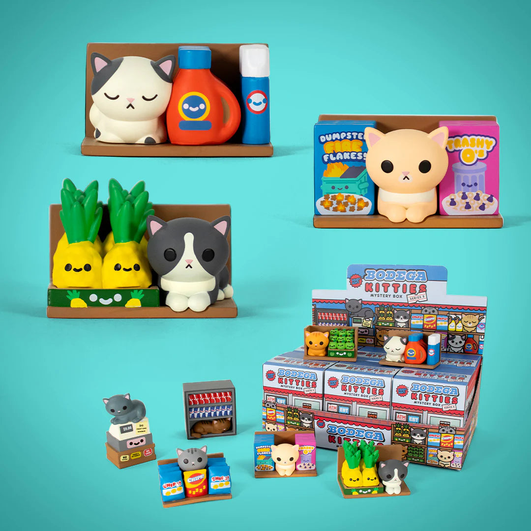 100% Soft Bodega Kitties Series 2 Mystery Box