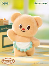 Happy Operating Butterbear waving joyfully