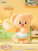 Donut Date Butterbear holding a giant donut