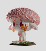 capkins pink brain mushroom character figure collectible