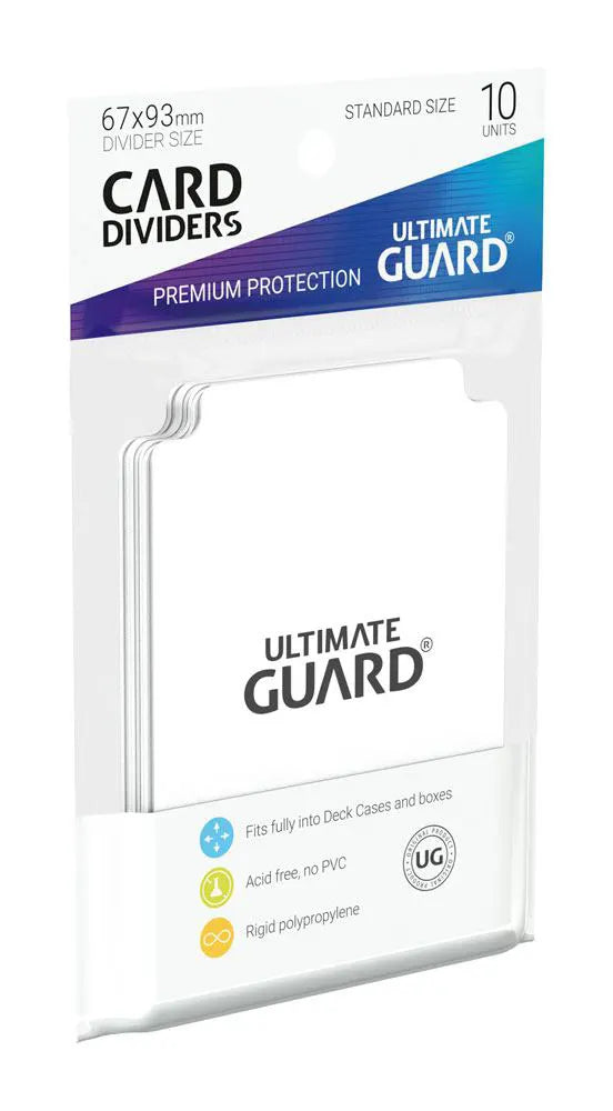 Card Dividers Standard Size White Side