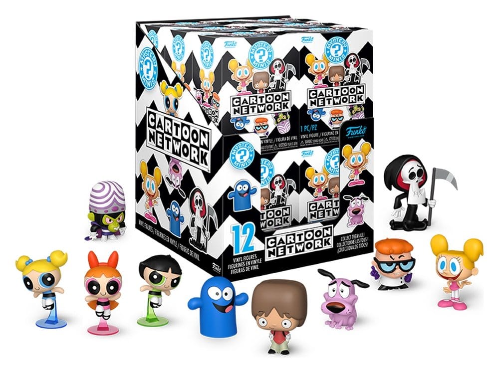 Funko Cartoon Network Mystery Mini blind box display box with collectible vinyl figures