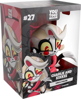 Charlie and KeeKee Hazbin Hotel Youtooz vinyl figure in collector packaging