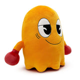 Clyde Ghost Pac-Man plush figure angled view showing classic arcade ghost design