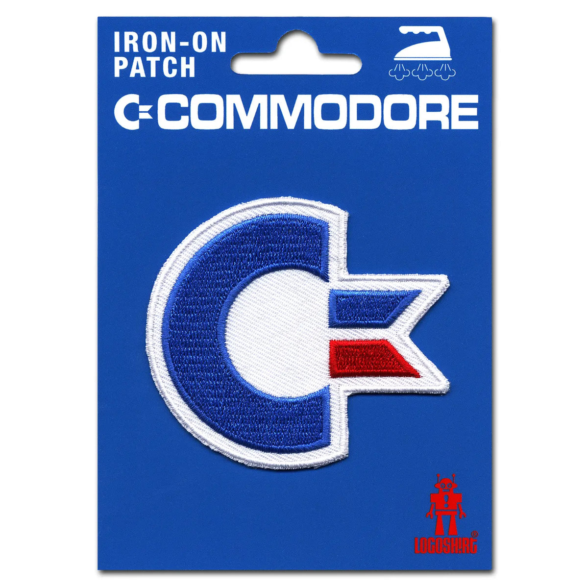 Commodore 64 Patch – C64 Logo Iron-On Retro Gaming Patch – HypaHypa.eu