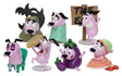 Courage the Cowardly Dog Mini Egg Attack Blind Box complete collection with six standard figures and one secret edition.