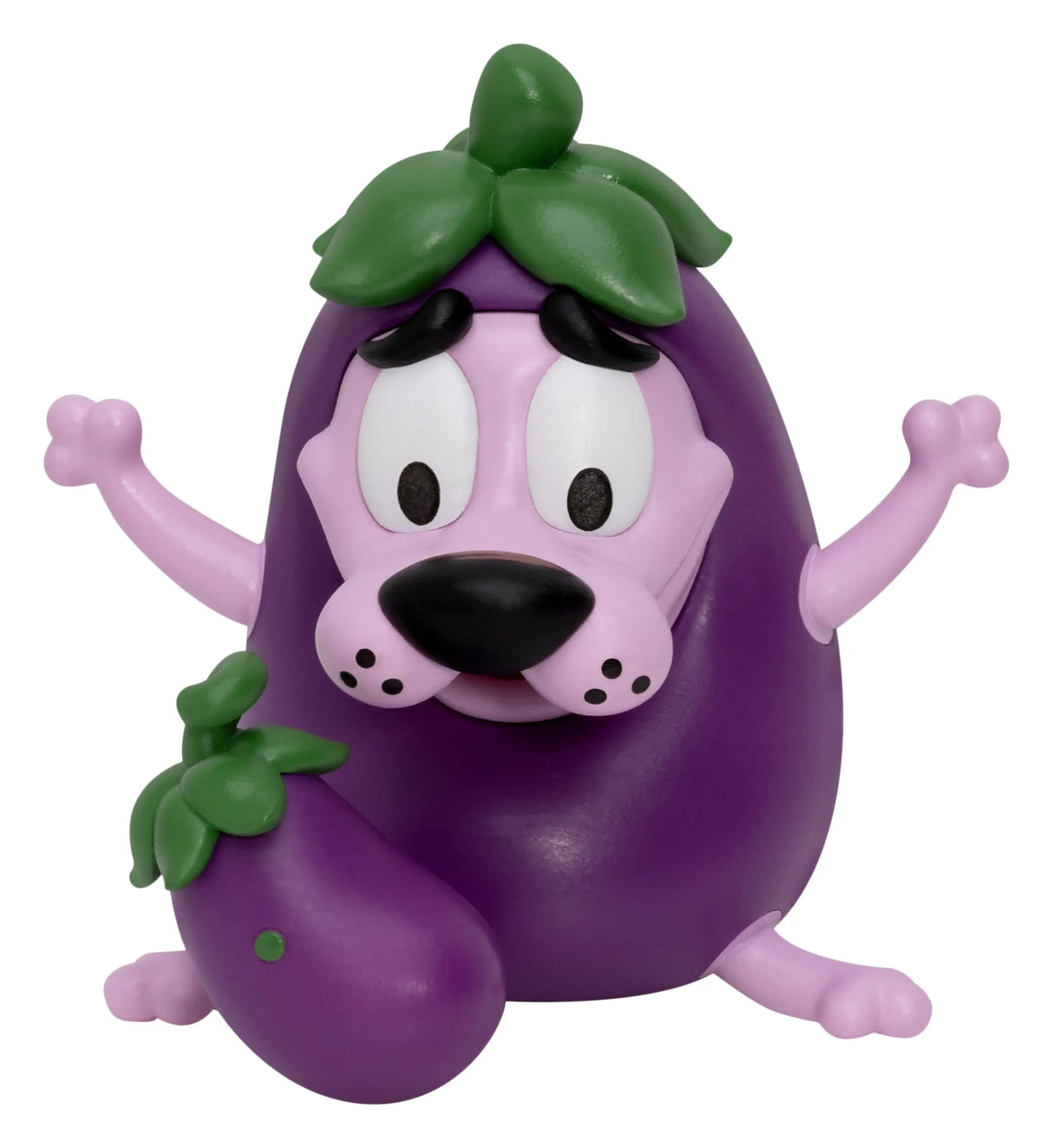 Courage the Cowardly Dog Eggplant Suit Courage Mini Egg Attack figure.