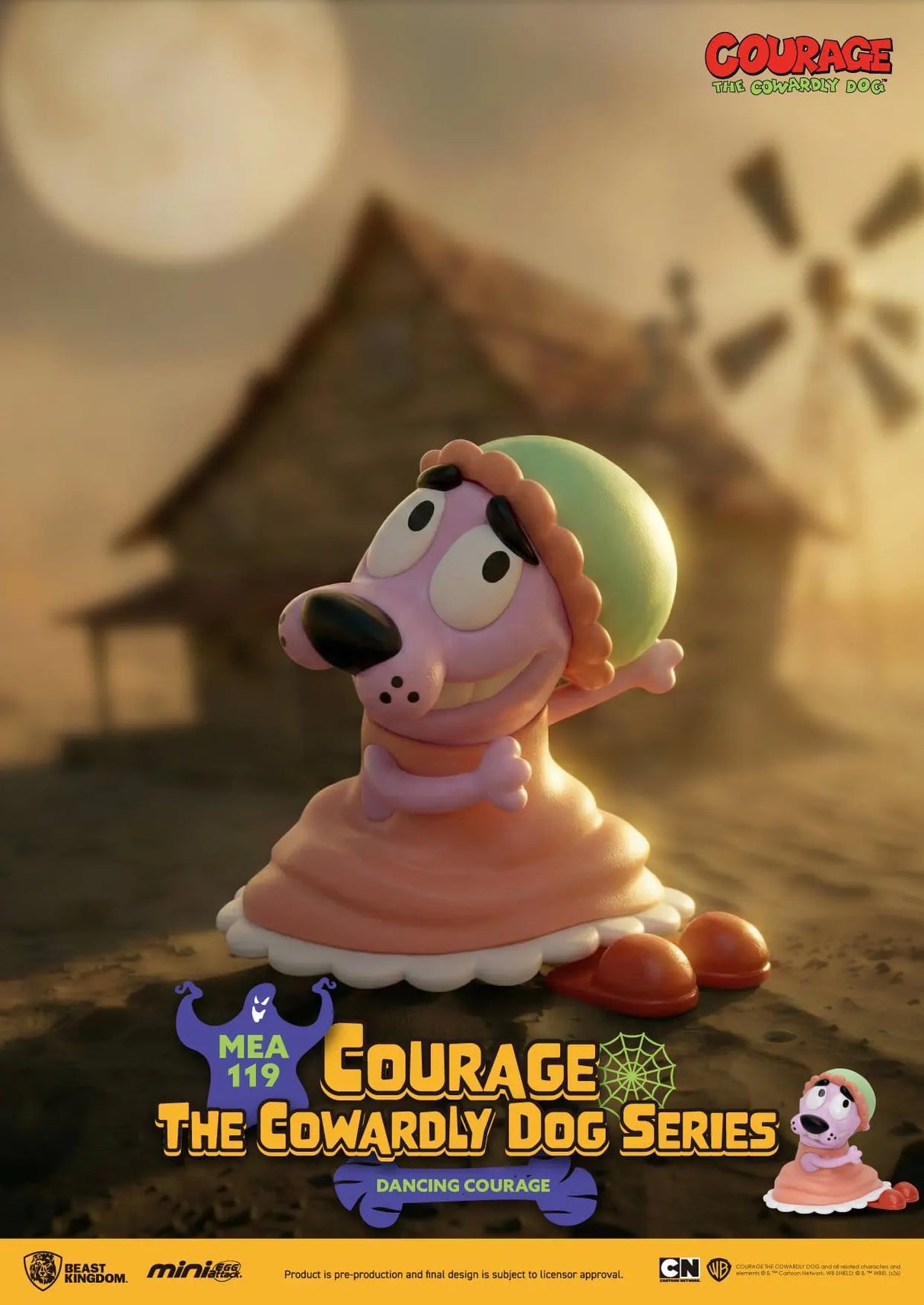 Courage the Cowardly Dog Dancing Courage promotional artwork.