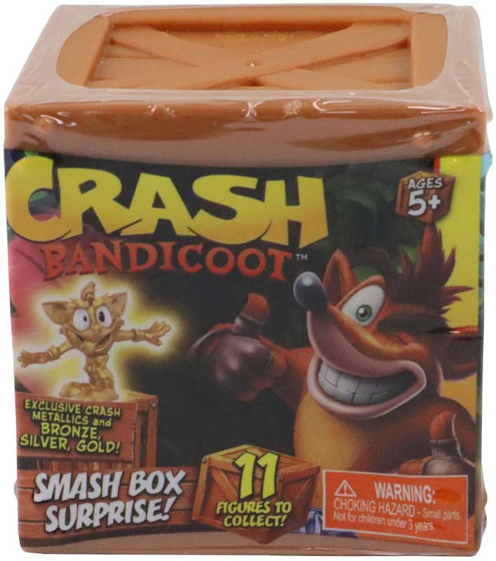 Crash Bandicoot Smash Box Surprise Figure