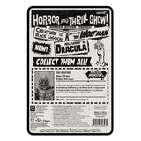 Back of Creature from the Black Lagoon ReAction+ packaging with vintage Universal Monsters artwork and bio