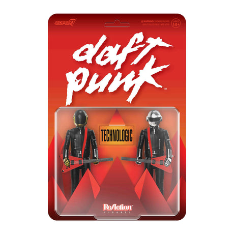 Daft Punk ReAction Figures Technologic blister card packaging