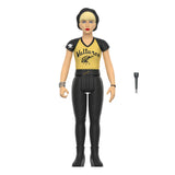 Debbie Harry Blondie ReAction Figure wearing the iconic yellow Vultures shirt with microphone accessory