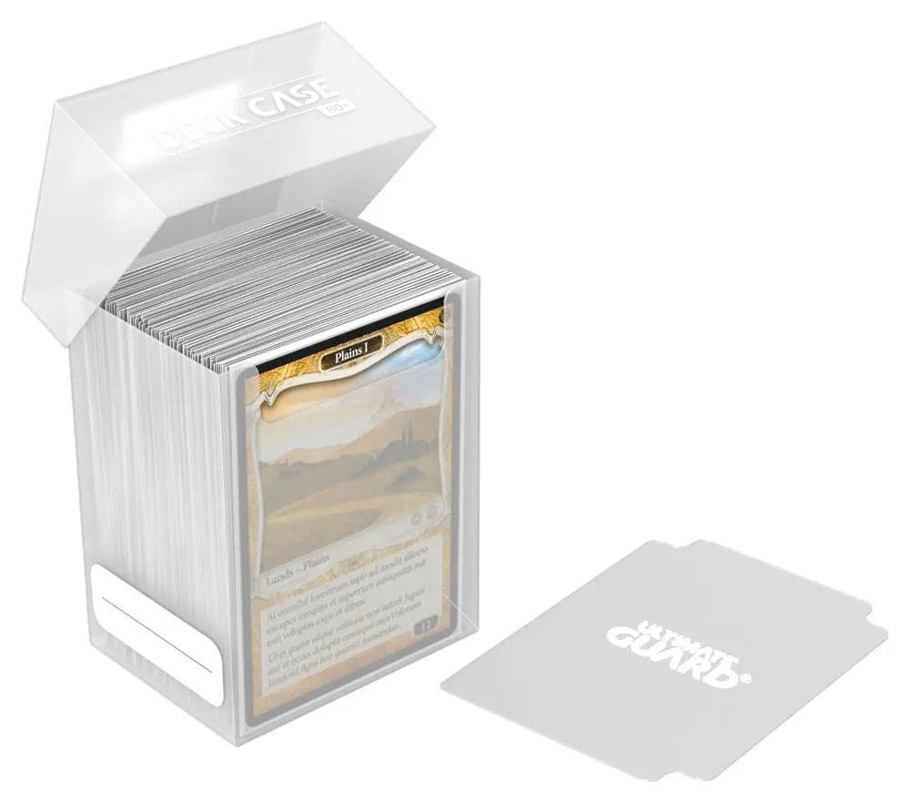 Deck Case 80+ TRANSPARENT - Ultimate Guard
