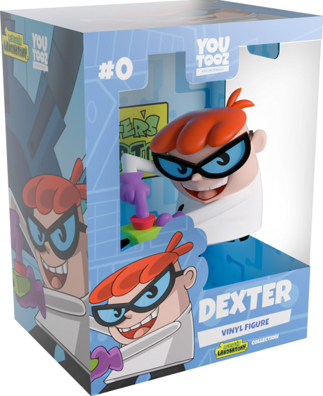 Dexter Dexter’s Laboratory Youtooz Vinyl Figure inside collector packaging