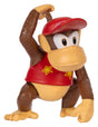 Nintendo Diddy Kong action figure with red cap and star shirt by JAKKS Pacific