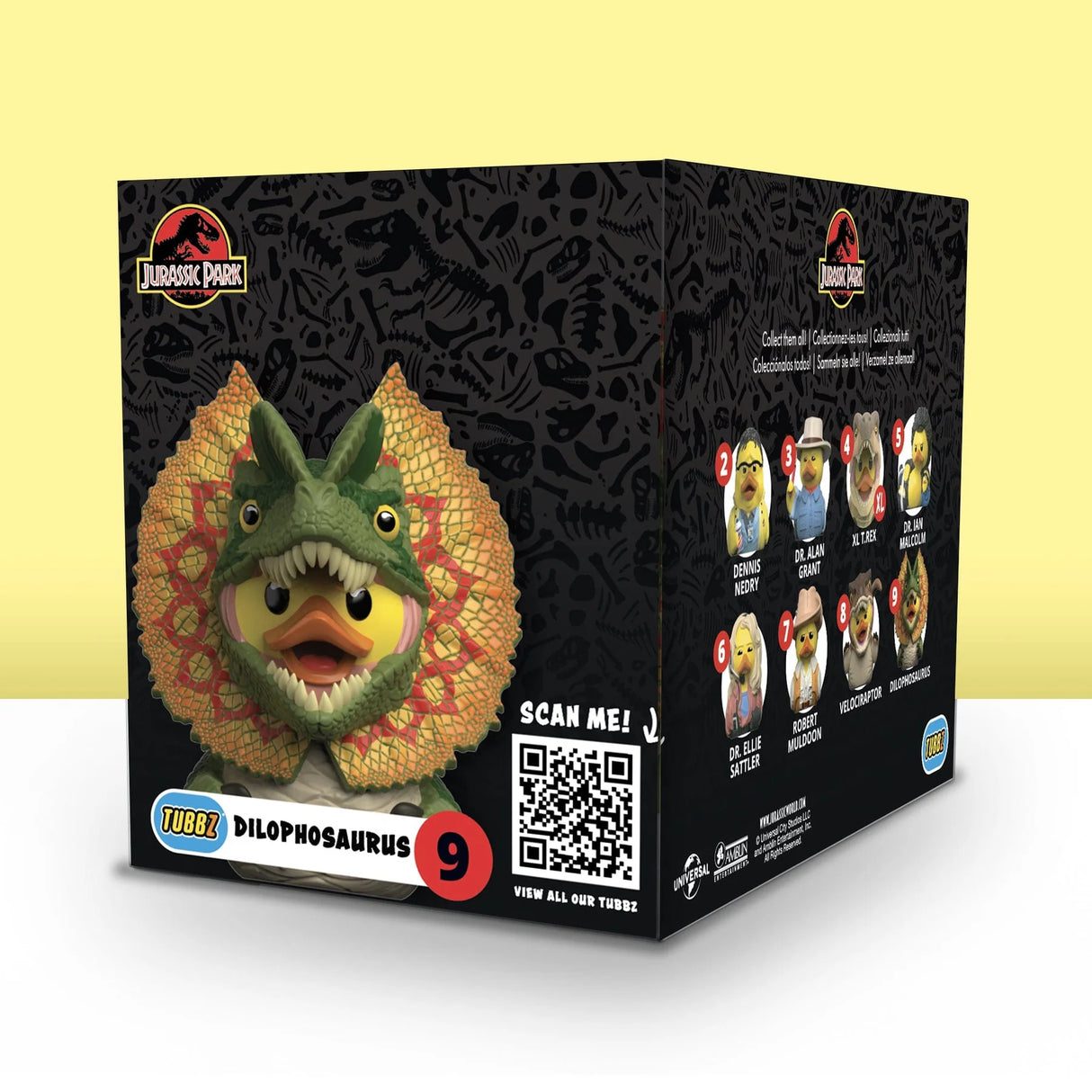 Jurassic Park Dilophosaurus TUBBZ