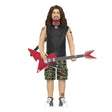 Dimebag Darrell Culprit ReAction Figure holding the red CherryBomb guitar accessory