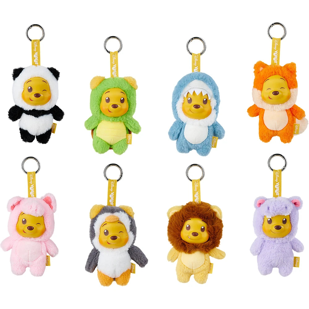 Disney YuYus Winnie the Pooh Series 2 plush keychain collection