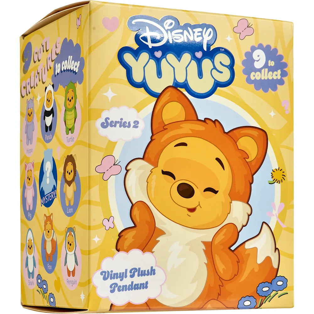 Disney YuYus Winnie the Pooh Series 2 vinyl plush pendant blind box
