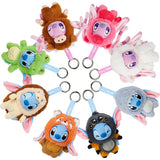 Disney YuYus Stitch Series 2 complete plush keychain assortment