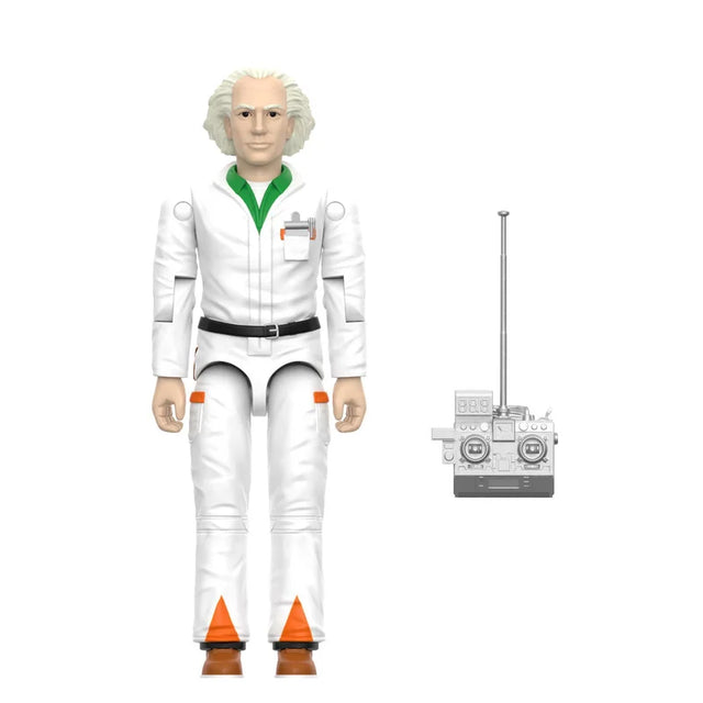 Doc Brown '85 Back to the Future ReAction+ figure with remote control