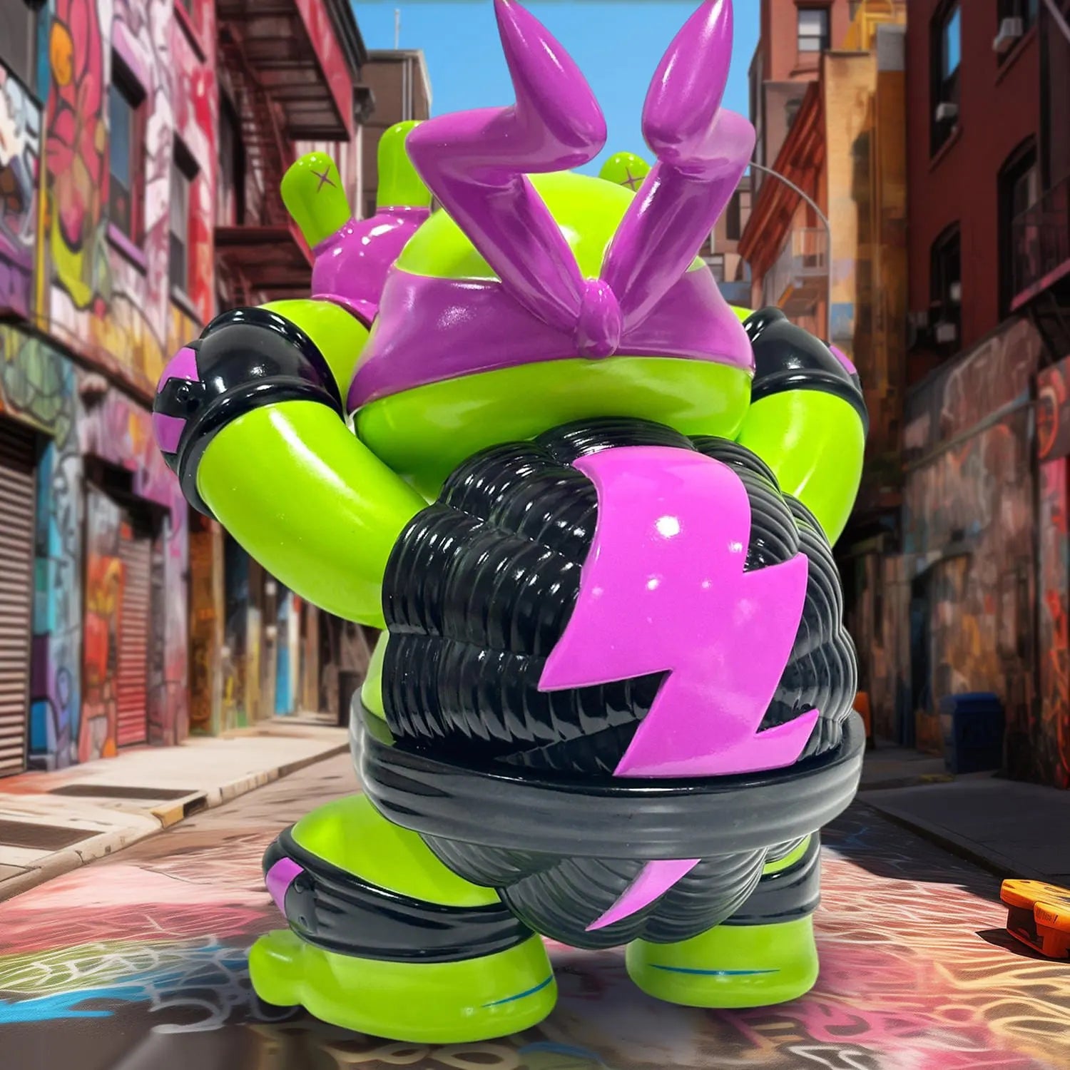 Grape Brain x TMNT Donatello Vinyl Figure 24cm – HypaHypa.eu