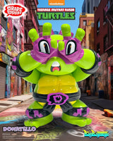 Official packaging artwork of Grape Brain x TMNT Donatello vinyl figure