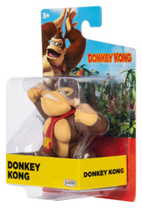 Packaged Donkey Kong action figure shown from side angle