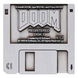 Doom Pin Badge Floppy Disk
