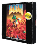 Doom commemorative floppy disk gold edition collector packaging