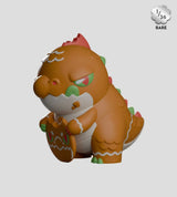 Rare 1/36 gingerbread Dread Friends kaiju collectible figure