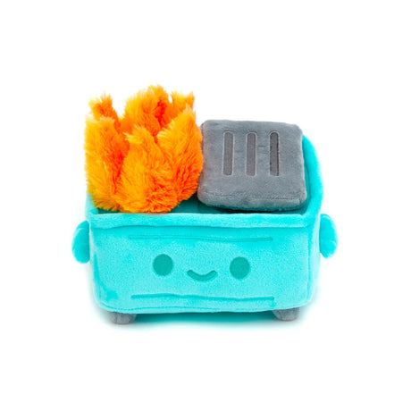 dumpster fire plush 100% soft cute plush with flames
