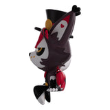 Side angle of Husk Monitor Buddiez Hazbin Hotel vinyl figure