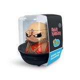 Eddie The Trooper Mini TUBBZ figure in Iron Maiden-themed display packaging.