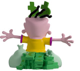 Rear view of Eddy Ed Edd n Eddy collectible vinyl figure by Youtooz