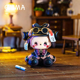 Emma Inventor figure wearing steampunk goggles.