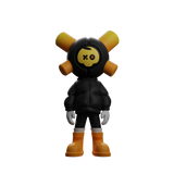 Black Skully - EQSO Initial Series Art Toy by PopTerror